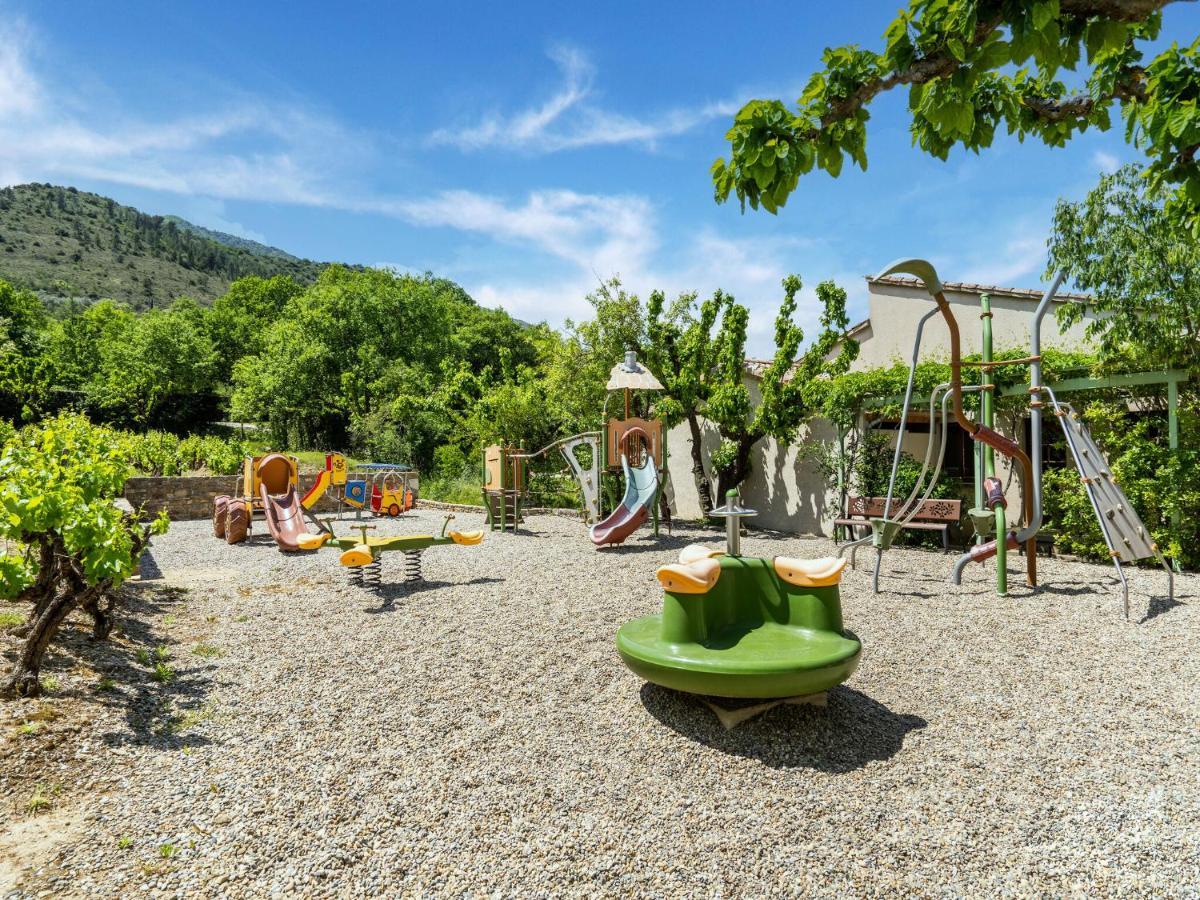 Classy Holiday Home In Les Vans With Pool Chambonas Kültér fotó